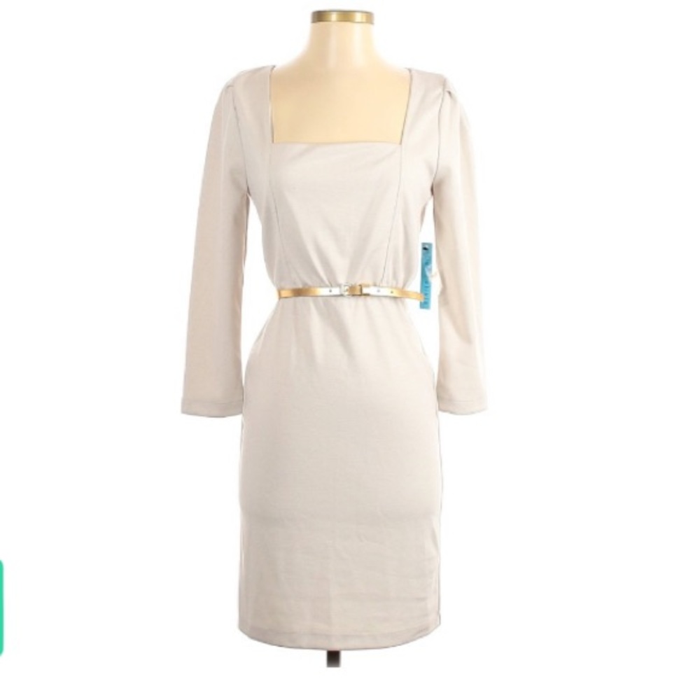 NWT Alice and Olivia Gray Cocktail Dress Sz. M